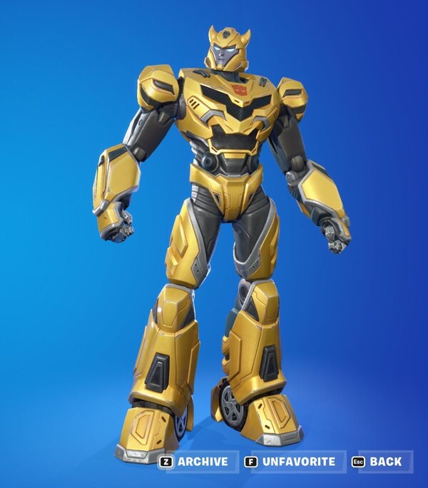 Image Of Bumblebee  Transformers  Fortnite Battle Royale Update 26.20  (8 of 18)